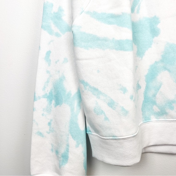 NWT NOBO Blue & White Tie Dye Long Sleeve Sweatshirt - Picture 5 of 6